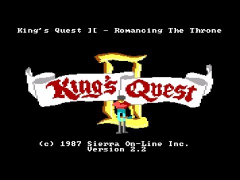 King's Quest II:Romancing the Throne (Pc/Dos) Walkthrough No Commentary