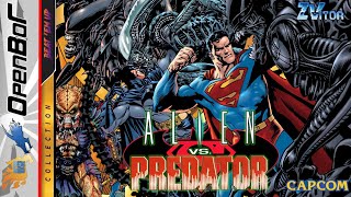Alien VS Predator - Superman & Batman Mode [OpenBor] Beat 'em Up
