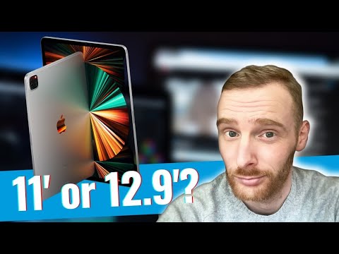 iPad Pro 2021 11 vs 12.9 inch display choice