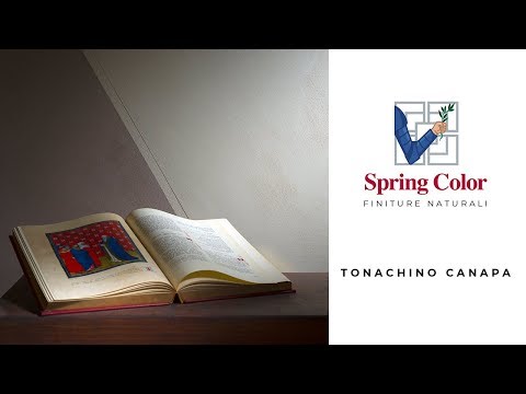 Tonachino Canapa, finitura decorativa a calce