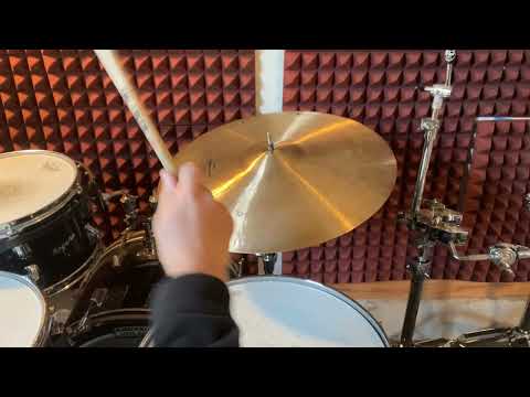 Used Istanbul Mehmet Nostalgia 50's Sizzle 20" Ride 1842g w/ video demo of actual cymbal for sale image 3