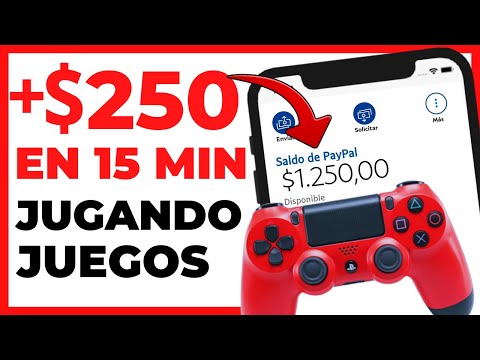 Un mando de videojuegos rodeado de monedas de oro, ilustrando el concepto de ganar dinero jugando.