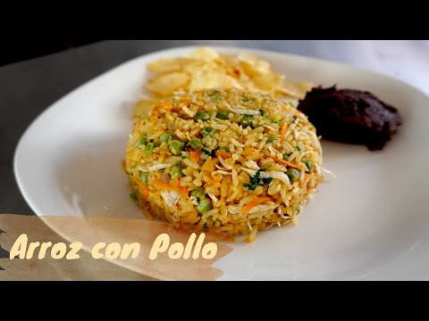 EXQUISITO ARROZ CON POLLO/ RECETAS COSTARRICENSES / FACIL Y RAPIDO