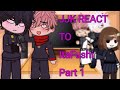 Jujutsu Kaisen React To Itafushi Part 1 Pls Read Desc
