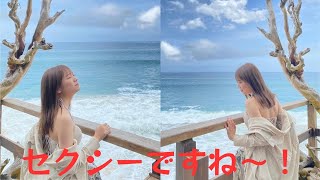 秋元真夏、背中を大胆に露出したコーデに「妖精降臨♡」