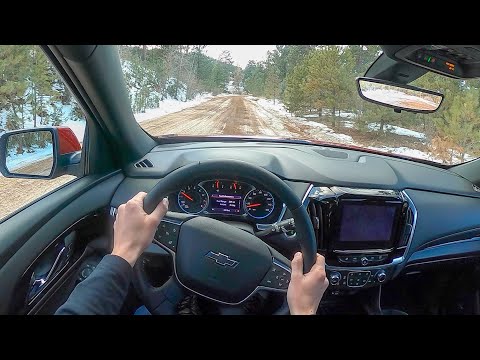 2022 Chevrolet Traverse RS AWD - POV Test Drive (Binaural Audio)