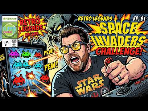 Retro Legends Arcade Episode 61 Space Invaders Challenge