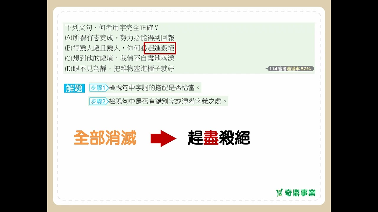 第15單元 字形	P.6	透視會考第1題