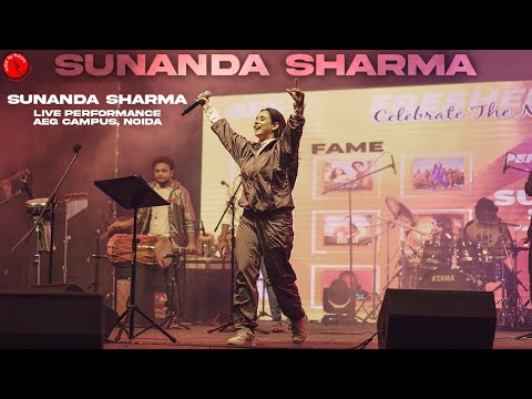 SUNANDA SHARMA PERFORMING LIVE I AEG CAMPUS, NOIDA I ARTIST BY NATURE