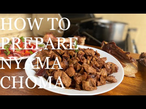How To Make Mbuzi Choma(Roast Goat) From Marination to Grilling
