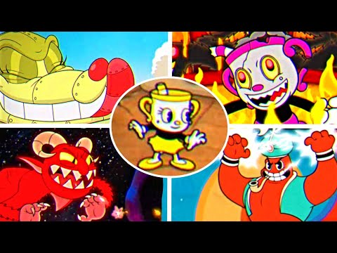Cuphead DLC - All Secrets (Secret Bosses, Golden Chalice, Hidden Coins)