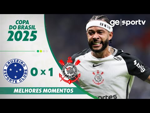 Gols e lances de Cruzeiro x Corinthians