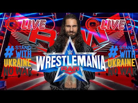 🔴 WWE MONDAY NIGHT WRESTLEMANIA RAW LIVE WATCH ALONG WITH KEVSTAR-WWE2001 EPISODE 1 2022
