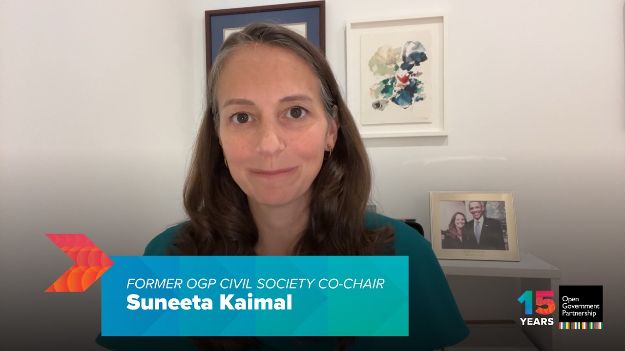 Suneeta Kaimal: Un gobierno abierto puede proteger a las personas y al planeta.