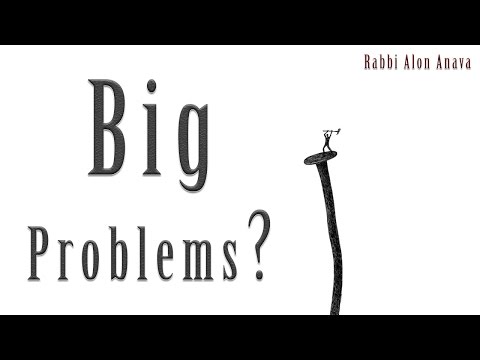 Let G-d deal with your problems - Emuna & Bitachon - Rabbi Alon Anava