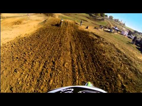 2013 Muddy Creek Top Gun Showdown: Jacob Hayes 250A GoPro  - vurbmoto