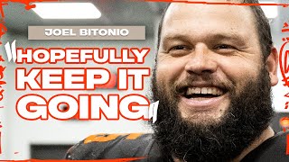 Joel Bitonio Press Conference: Hopefully keep it going