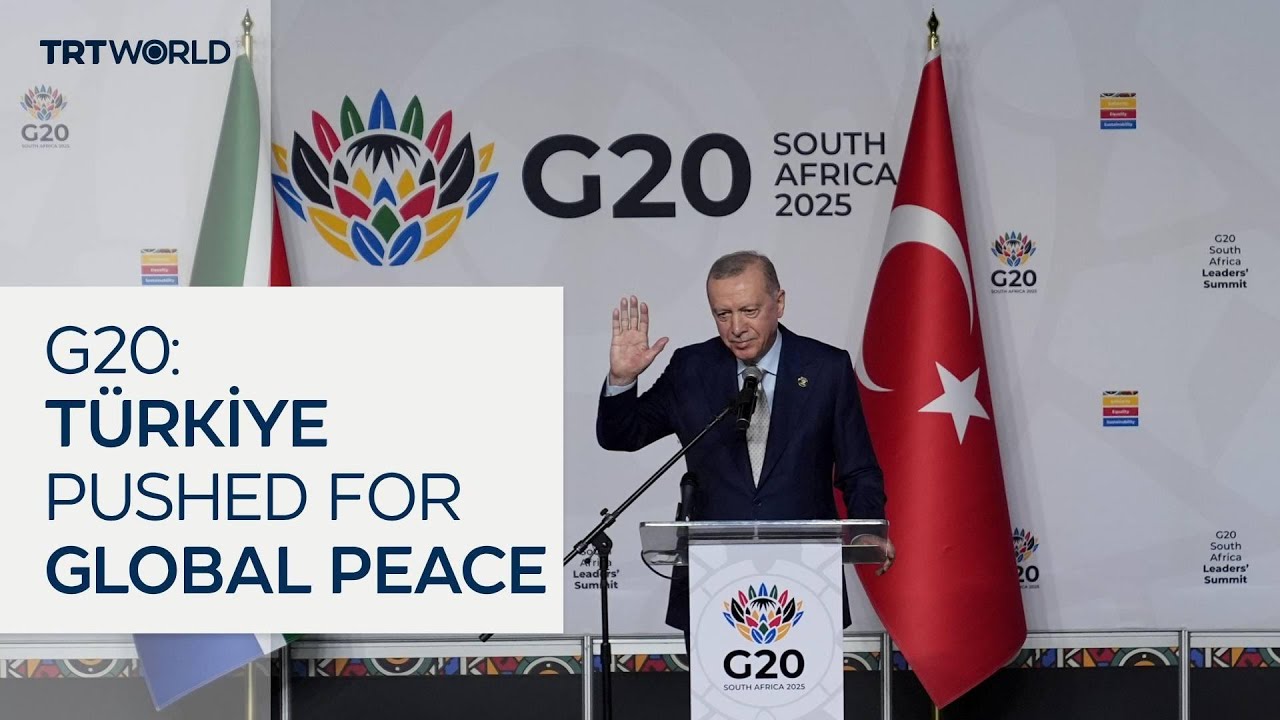 Türkiye pushed for peace and global cooperation at G20 Summit