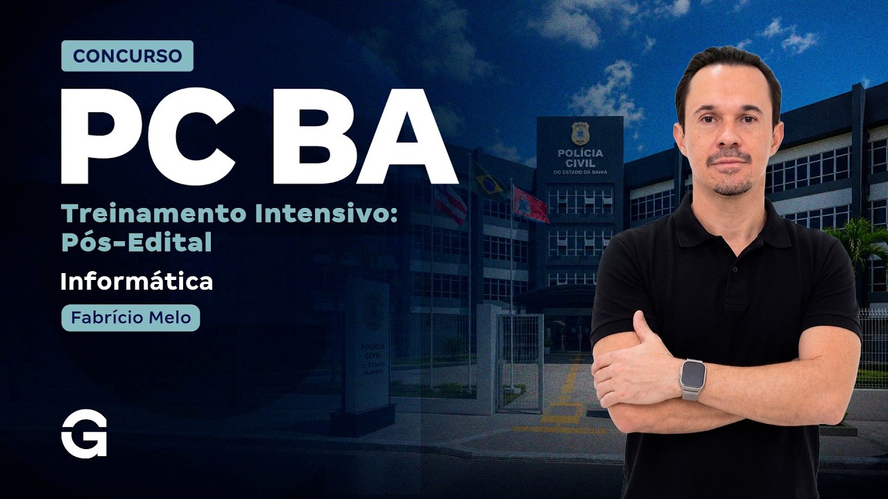 Treinamento Intensivo PC BA - Comum | Informática com Fabrício Melo