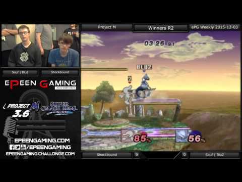 ePG Weekly - Shockbound (G&W) Vs. Souf | Blu2 (Mewtwo) (Winners R2) - Project M