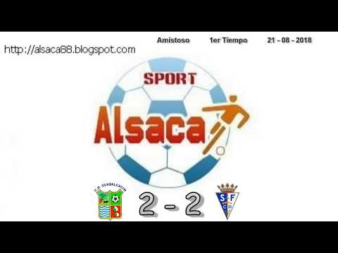 ALSACA2018 CD Guadalcacín - San Fernando CD 1er Tiempo Amistoso Temporada 2018-19