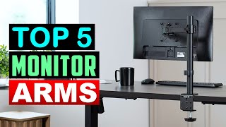 Best Monitor Arms 2025 - Top 5 Best Monitor Stands - Buying Guide