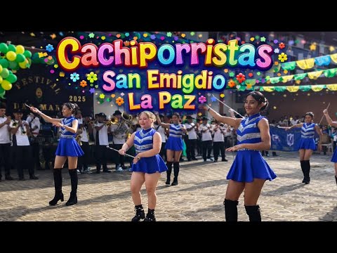 😱¡IMPACTANTE BAILE DE CUMBIA! Cachiporristas de San Emigdio #dance  #video #viralvideo #music #viral