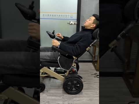 Rubicon D11 Model Wheelchair Headrest and Backrest Multi-Angle Adjustment