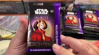 Secrets Of Power Carbonite Box Opening! Star Wars Unlimited Set 6 Unboxing Looks Incredible! SWU SEC