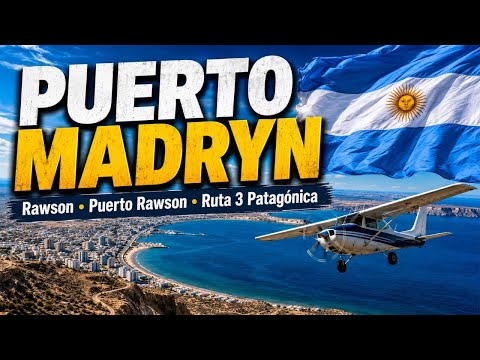 RUTA 3 DESDE TRELEW HASTA PUERTO MADRYN — Rawson, Puerto Rawson y la Costa Patagónica
