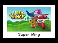 Super Wing Character Name Cartoon