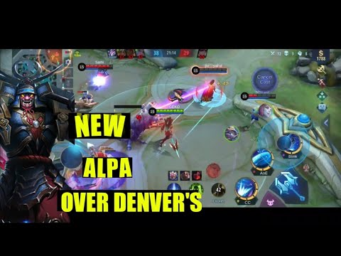 New Alpa gameplay.. alpa best buld..🔥🔥🔥😱😱😱