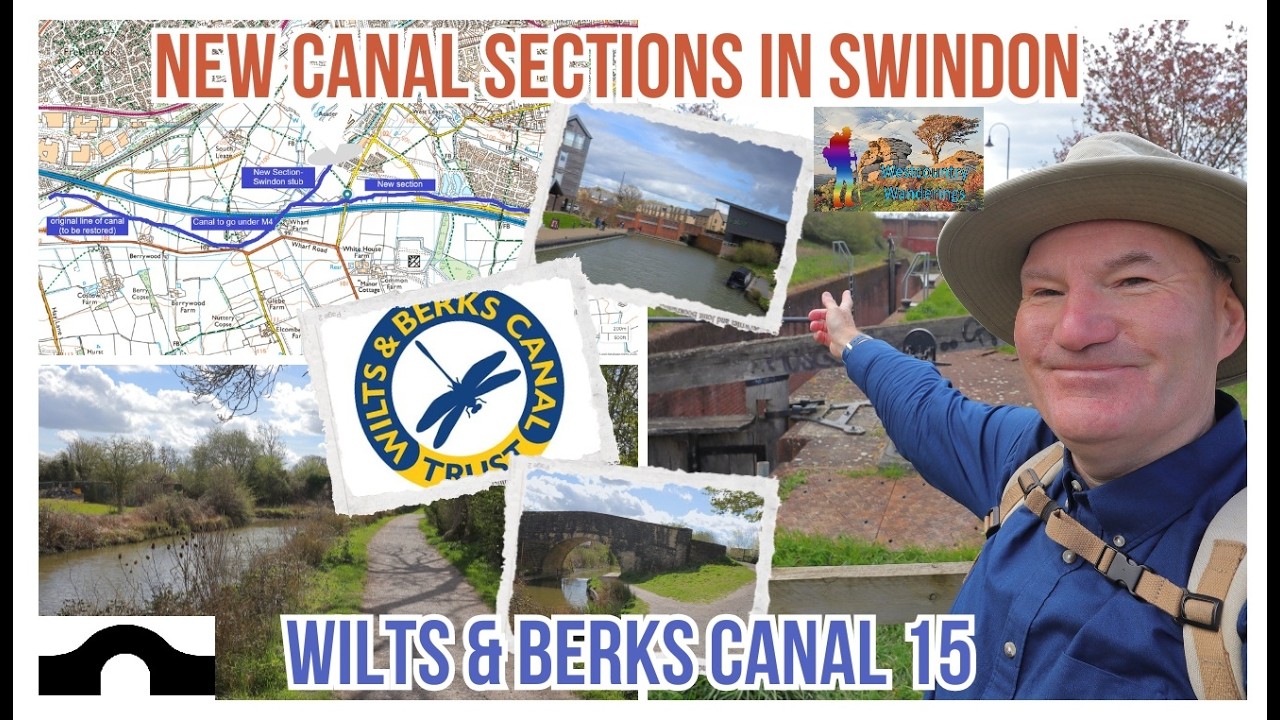 New Canal Sections in Swindon | Wilts & Berks Canal - Part 15