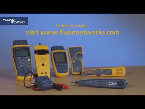 Fluke Networks Pro3000™ Analog Tone and Probe Kit Introduction