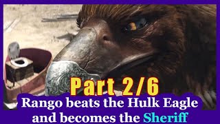 Rango Part 2/6  Full MOVIE  : Rango beats the Hulk