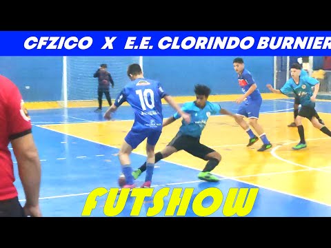 COPA PREFEITURA DE FUTSAL - CFZ X E.E. CLORINDO BURNIER - CATEGORIA SUB 15 - 1' TEMPO