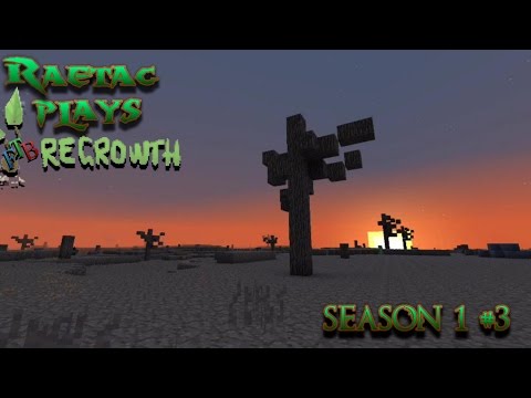 Raetac Plays FTB Minecraft Regrowth Pack Season 1 Episode 3 Magic Flowers