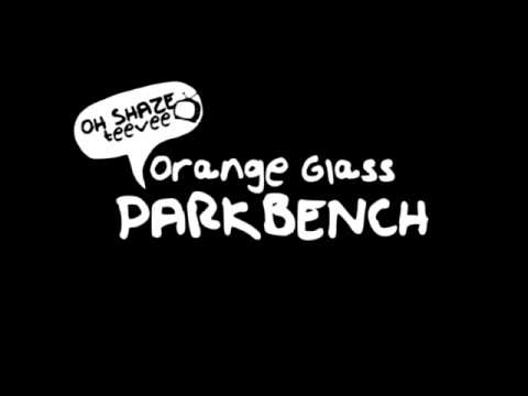 Orange Glass - Parkbench