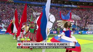 La colorida ceremonia de apertura del MUNDIAL de Rusia