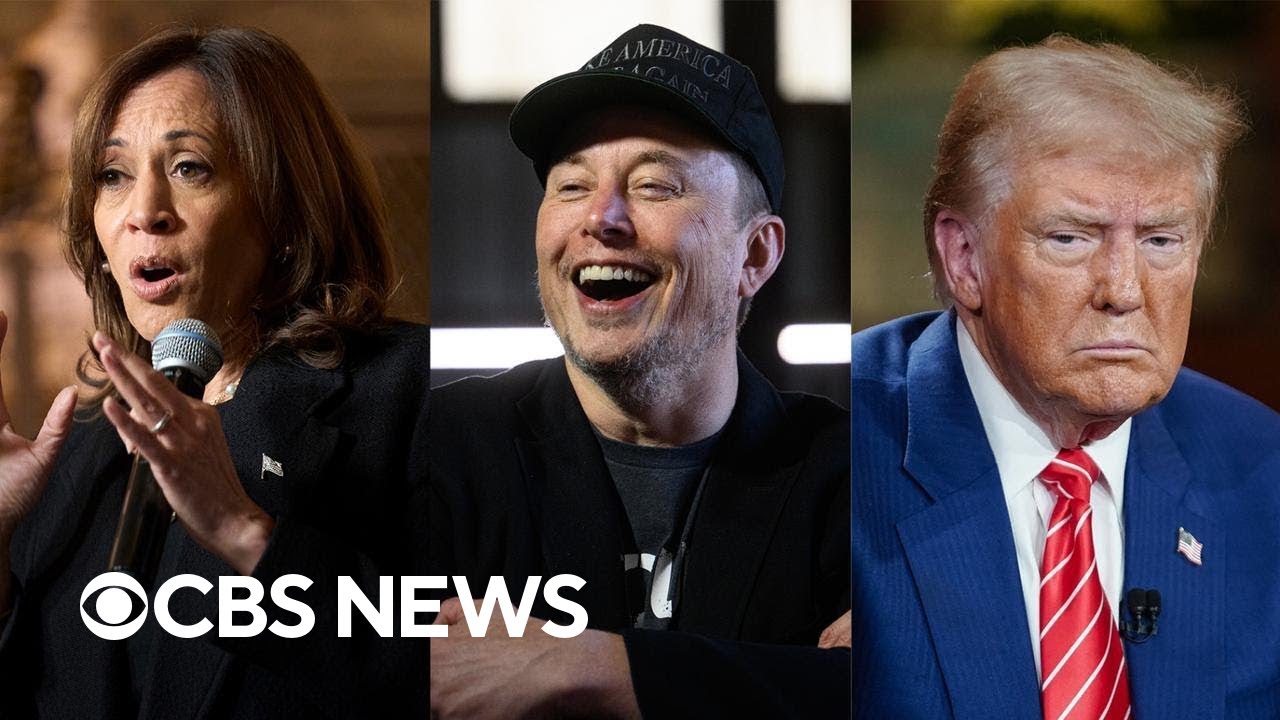 Kamala Harris back in Pennsylvania, Musk gives nearly $75 million to Trump PAC