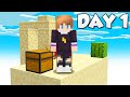 I Survived Minecraft Skyblock, but it's HARDCORE! (#1)