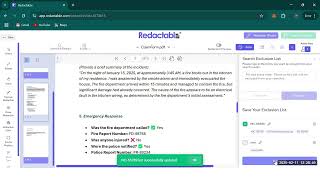 AI Redaction Tool for Personal Injury and Insurance Lawyers