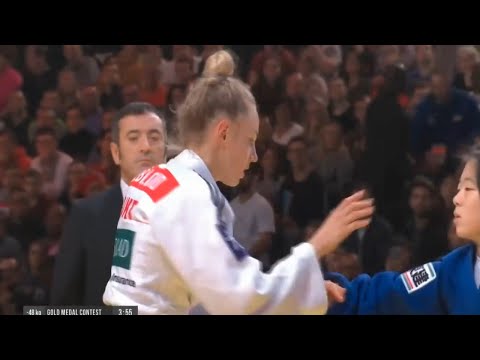 Дарья Билодид Дзюдо Финал Гран При Париж 2020 Judo DARIA BILODID Paris Grand Slam winner