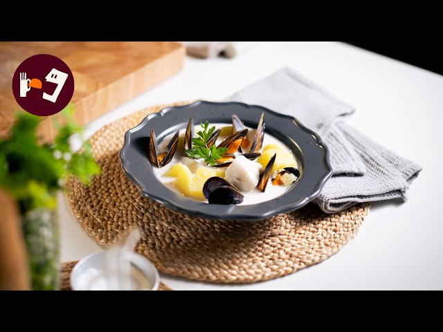 La mejor sopa de pescado cremosa: Gazpachuelo Malagueño