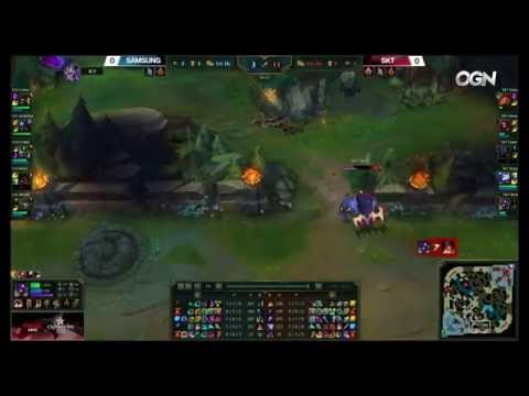 SK telecom T1 Wolf as Alistar vs Sivir solo kill (LCK 2016 R2) 20/7/16