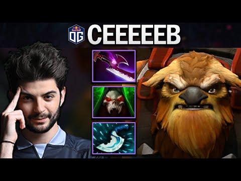 OG.CEB EARTHSHAKER WITH SILVEREDGE-FORCE STAFF - DOTA 2 7.28 GAMEPLAY