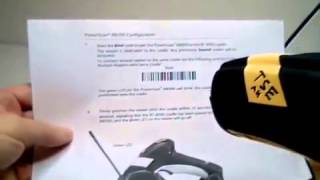 Bar Code PowerScan PM8500 - Initial Set Up