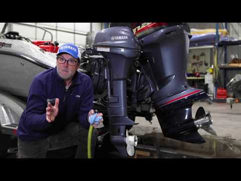 How to Fog Your Yamaha Outboard For Winter