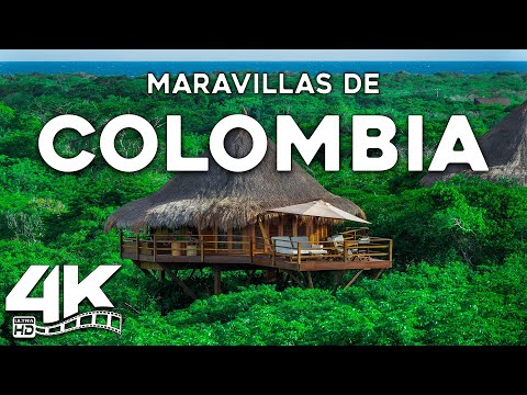 MARAVILLAS DE COLOMBIA | Los mejores lugares de Colombia | Video de viaje en 4K