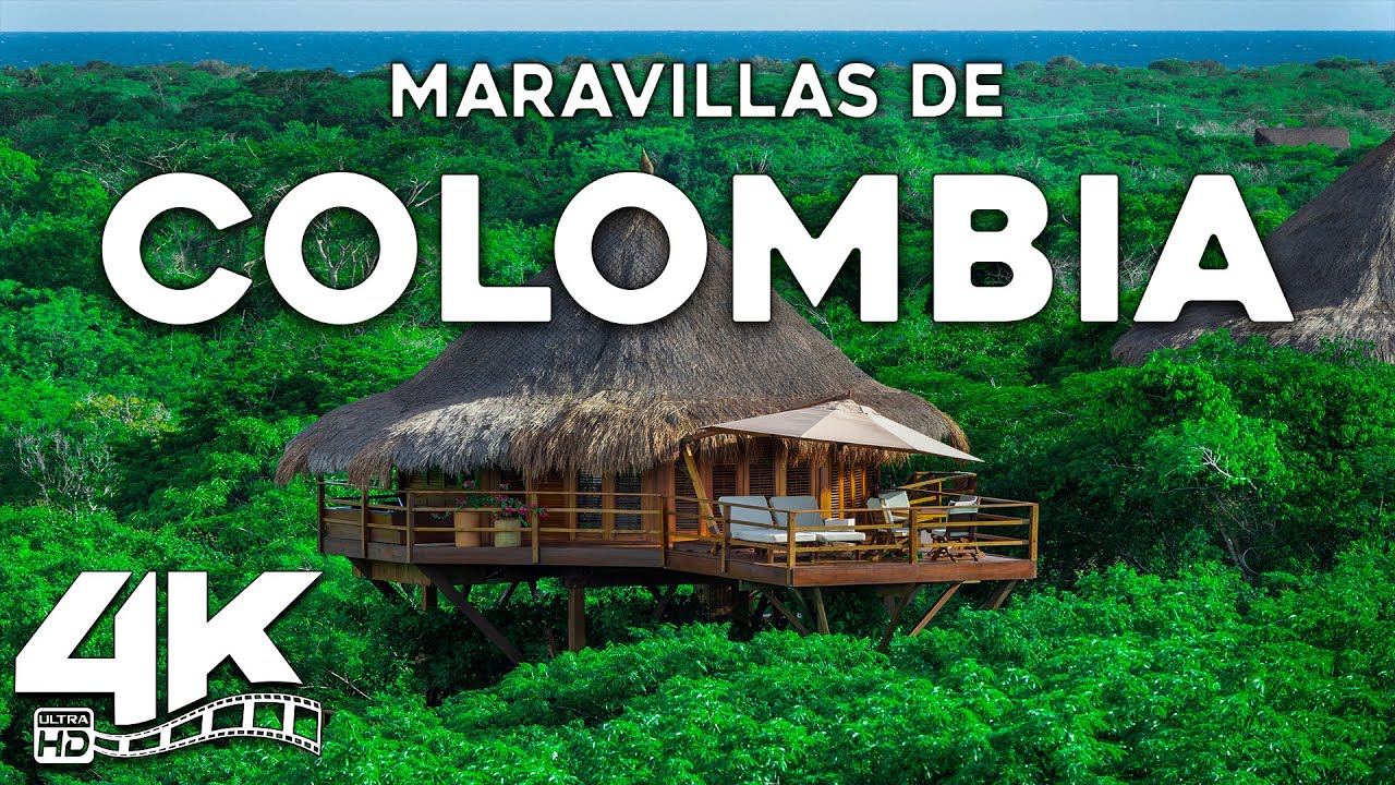 MARAVILLAS DE COLOMBIA | Los mejores lugares de Colombia | Video de viaje en 4K
